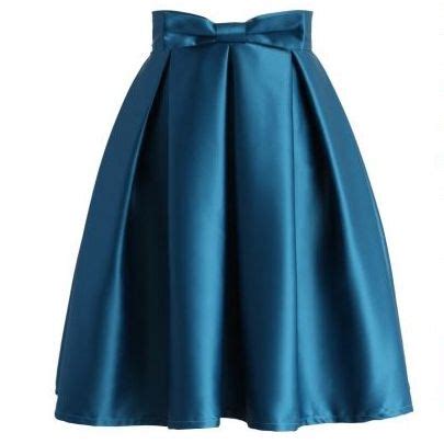 Jenny Packham Peacock Blue Full Satin Skirt Kate Middleton Skirts