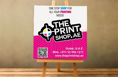 Foam Board Printing and Foamex Printing in Dubai - The Print Shop