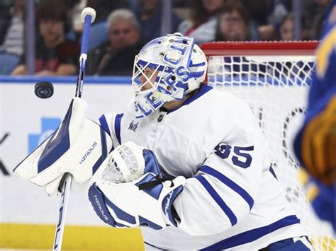 LEAFS SNAPSHOTS: Sizzling Ilya Samsonov has come a long way in net ...