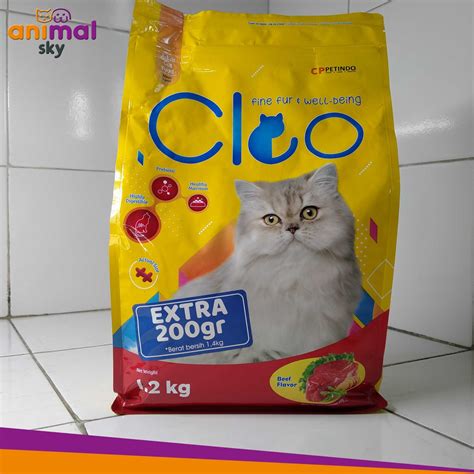 Makanan Kucing Cleo Cleo Adult Beef Flavor 14kg Cat Food Cleo 1