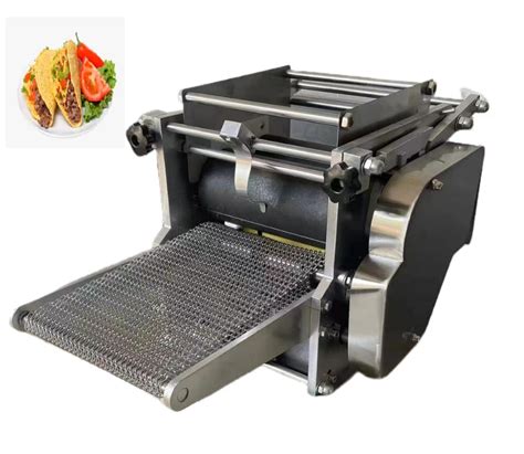 Full Automatic Industrial Flour Corn Mexican Tortilla Machine Taco Roti