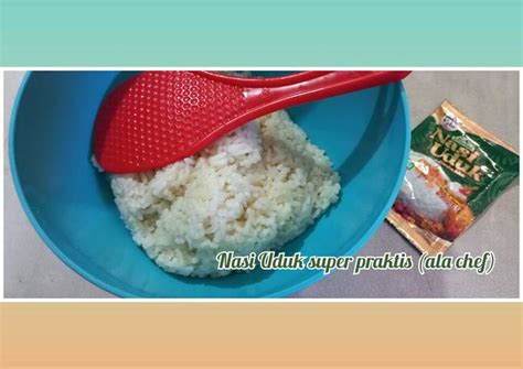 Resep Nasi Uduk Super Praktis Ala Chef Oleh Ala Chef Cookpad