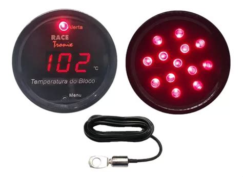 Medidor Temperatura Bloco Do Motor Digital Vm C Canh O Led