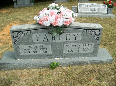 Reba Jewell Farley 1923 2001 Find A Grave Memorial