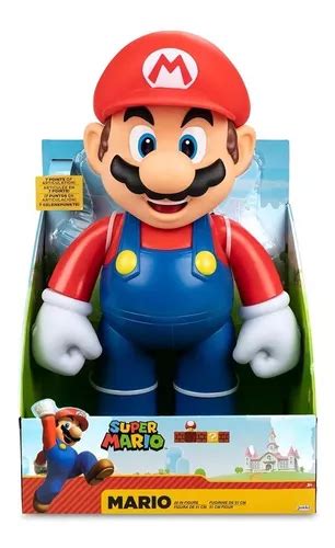 Figura Gigante Super Mario Bros 50cm De Altura Articulado Envío Gratis