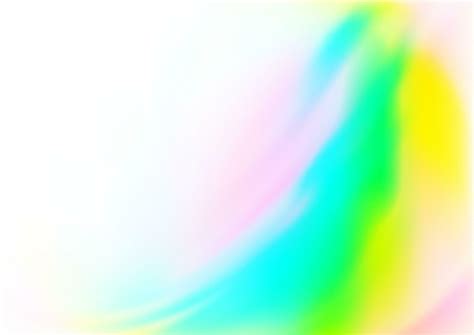 Light Multicolor Rainbow Vector Blurred And Colored Background