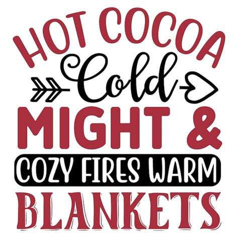 Premium Vector Hot Cocoa Tshirt Design Template