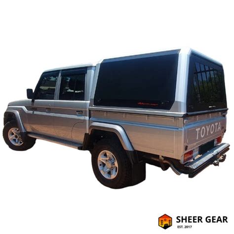 Toyota Land Cruiser Double Cab Rhino Xpedition Aluminium Canopy