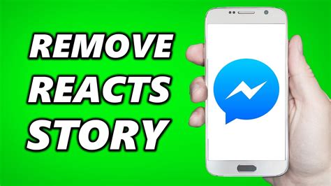 How To Remove Reactions On Facebook Messenger Story Youtube