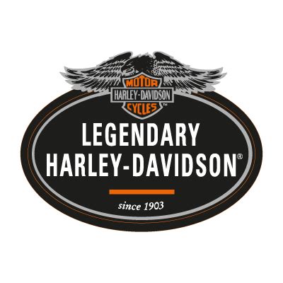 Harley Davidson 100 years logo vector free download - Brandslogo.net