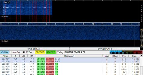 PE4BAS Amateur Radio Weblog Perseids Peak And Getting Used To MSHV