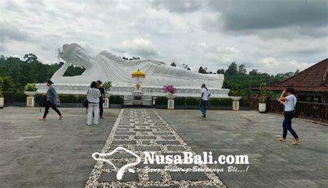 Nusabali Melongok Patung Budha Tidur Di Vihara Dharma Giri Pupuan