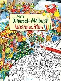 Mein Wimmel Malbuch Weihnachten Wandrey Guido Hagemann Antje