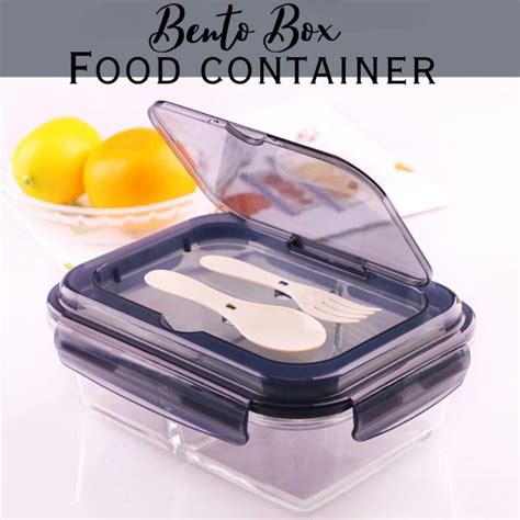 ACTIVEBAE Microwaveable Bento Lunch Box With Tableware Borosilicate