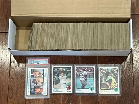 Topps Baseball Complete Set Avg Ex Exnm Incl Psa Mike