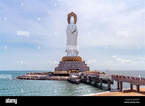 The Nanshan Temple Buddhist Temple In Sanya Hainan Province In China