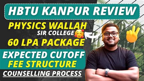 Hbtu Kanpur Review Hbtu Cutoff Through Jee Mains Hbtu