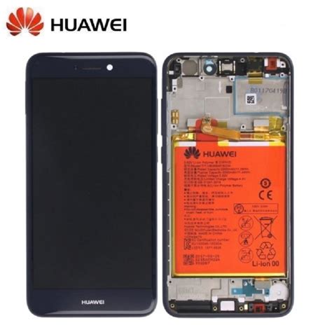 Ecran Lcd Et Vitre Tactile Assembl S Bleu Pour Huawei P Lite