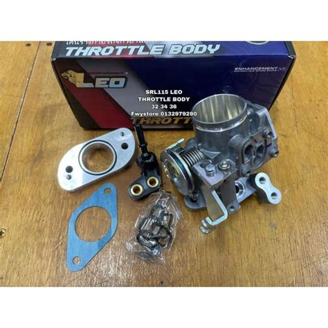 Srl115 V1 V2 Leo Racing Throttle Body 30mm 32mm 34mm 36mm Lazada