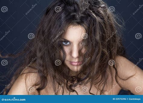 Disheveled Hair Royalty Free Stock Image Image 22975396