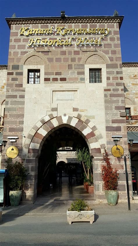 The Entrance To An Old Brick Building