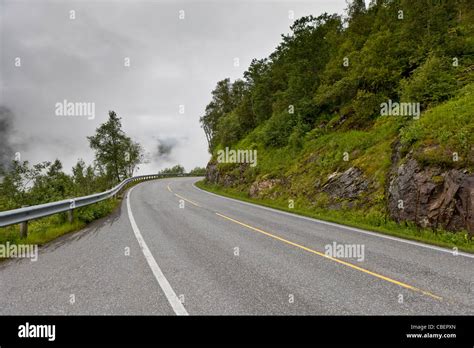 The Eagle Road Geirangerfjord Norway Stock Photo Alamy