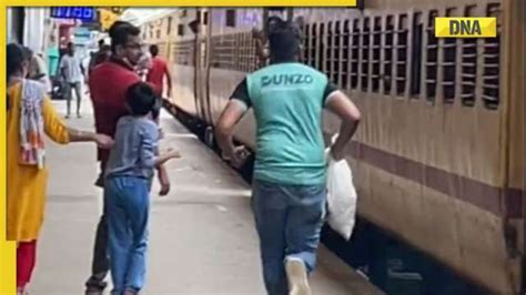 Viral video: Dunzo delivery boy runs beside train to deliver package, internet says 'DDLJ 2 ...