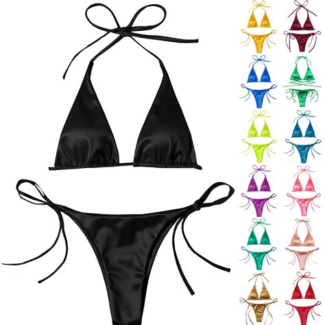 Women Bandeau Bandage Bikini Set Push Up Brazilian Swimwear Beachwear