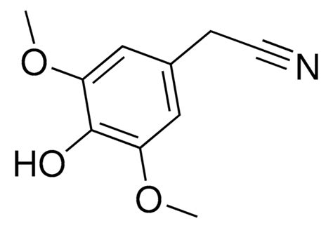 4 Hydroxy 3 5 Dimethoxyphenyl Acetonitrile AldrichCPR Sigma Aldrich