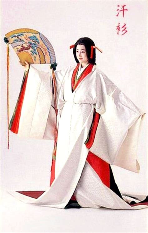 Heian Junihitoe 平安时代的十二单 Japan Heian era costume Junihitoe