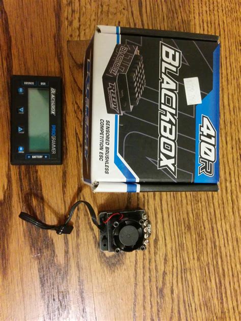 Reedy Blackbox 410R 1S 2S Competition ESC With Programmer Fan R C