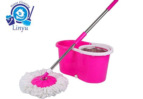 Magicspinmop Double Drive Hand Pressure Spin Mop Bucket 360 Degree