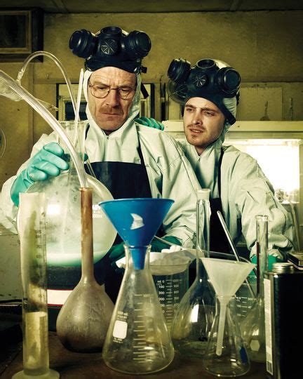 Jesse Pinkman And Walter White Cooking