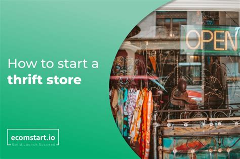 How To Start A Thrift Store Idea To Online Success