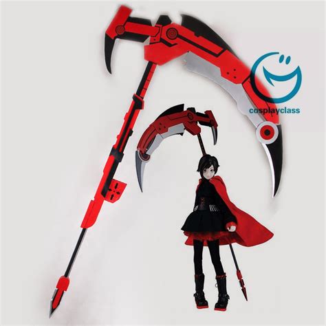 RWBY Leader of Team RWBY Ruby Rose High Caliber Sniper Scythe HCSS ...