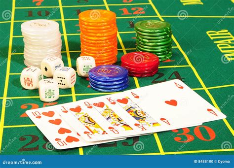 Casino accessories stock photo. Image of jack, combination - 8488100