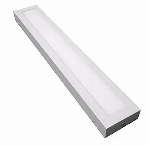 Luminária Plafon LED 36W Retangular 30cm x 60cm Sobrepor 4000K bivolt