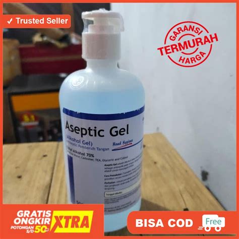 Jual Jual Aseptic Gel OneMed 500 Ml Dispenser Hand Sanitizer Antiseptic