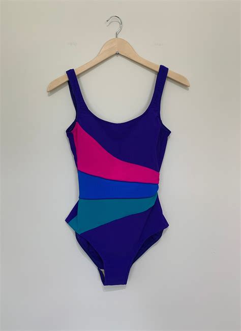 90’s High Cut Swimsuit One Piece High Thigh / 90’s Swimsuit / 90’s