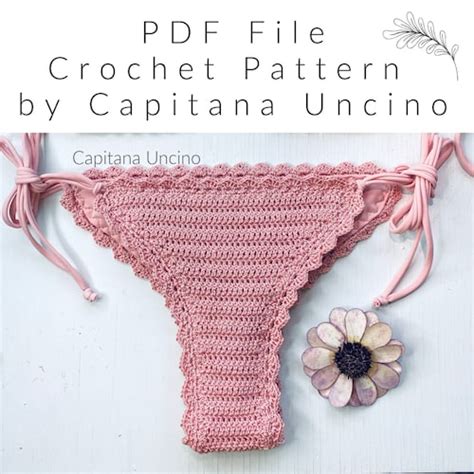 Pdf File For Crochet Pattern Marina Crochet Brazilian Bikini Etsy