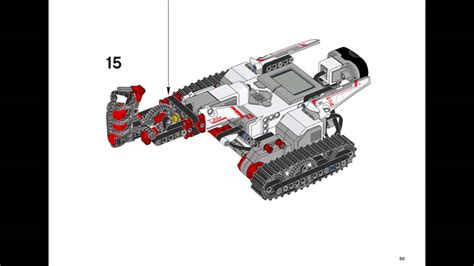 Lego Mindstorms Ev3 31313 Track3r Building Instructions Youtube