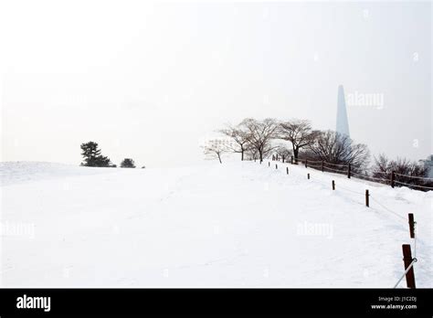 a wintry landscape Stock Photo - Alamy