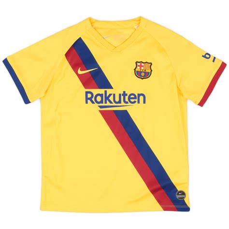 2019 20 Barcelona Away Shirt 910 Xlkids