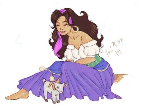 63 best images about Disney Esmeralda Art on Pinterest