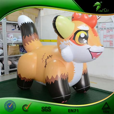 Hongyi Toys Cute Inflatable Cartoon Fox Inflatable Inflatable Sexy