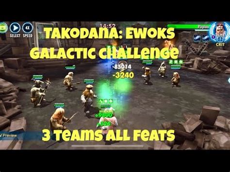 Takodana Ewoks Galactic Challenge Youtube