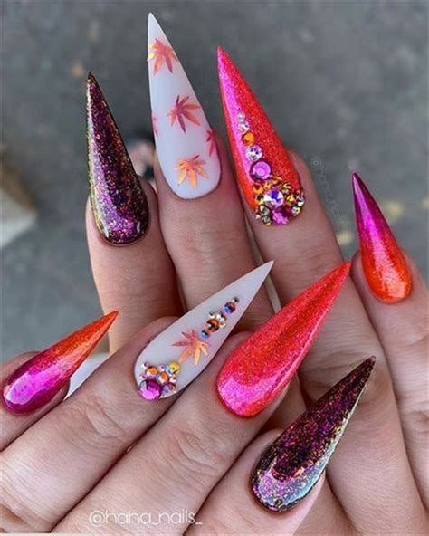 Pin On Stiletto Nails Designs