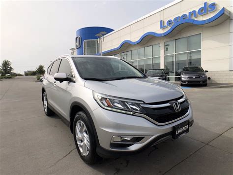 Certified Pre Owned 2016 Honda Cr V Ex L In Kansas City Cr68924a