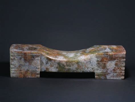 Liangzhu Culture High Ancient Jade Cong Shaped Jade Pillow Auction