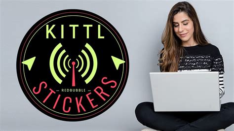 Use KITTL To Create STICKERS On REDBUBBLE YouTube